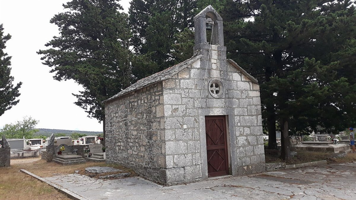 Szent ciprian templom a temetoben praznica