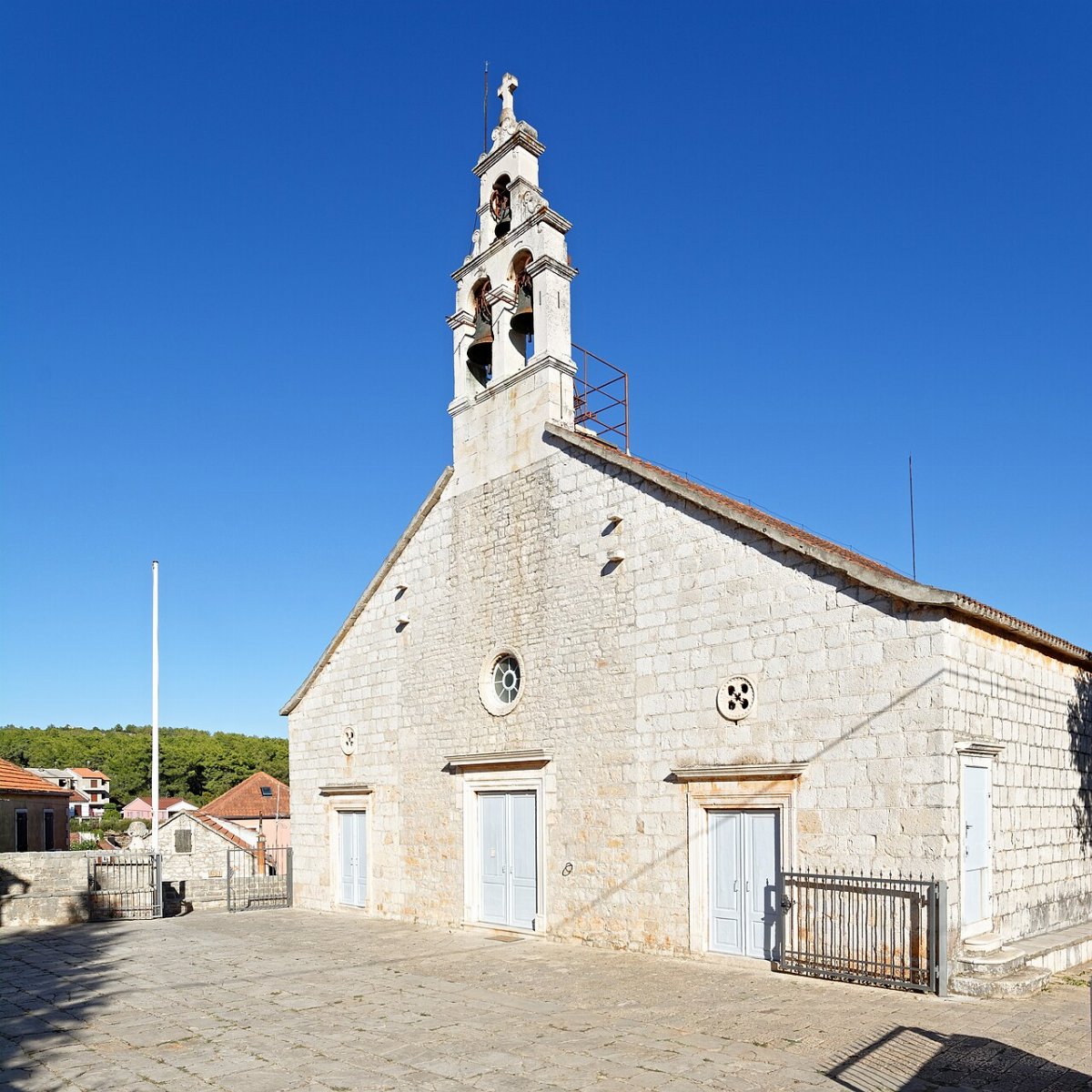 Szent lorinc templom vrboska
