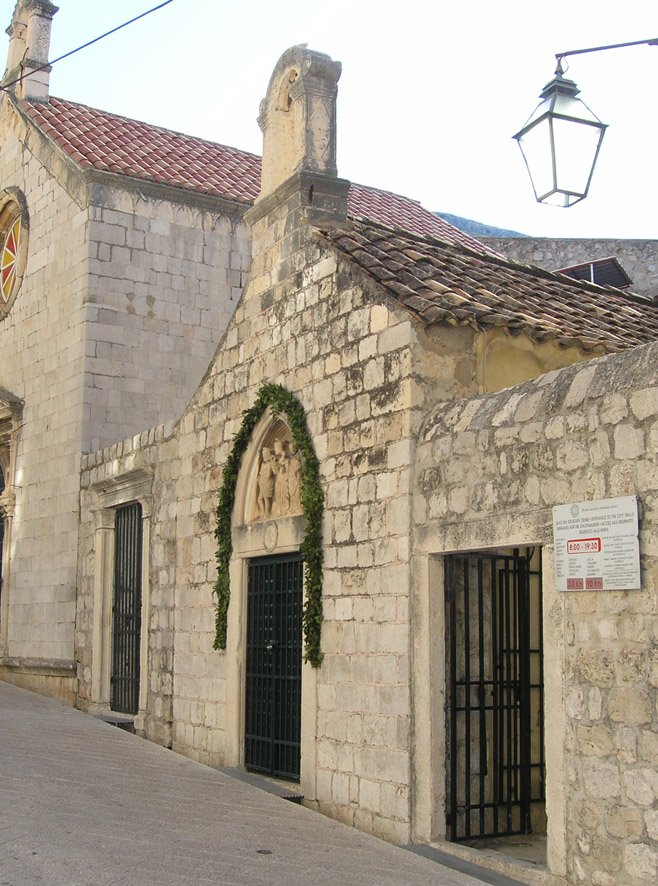 Szent lukacs templom dubrovnik